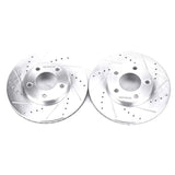 Power Stop 01-07 Ford Escape Front Evolution Drilled & Slotted Rotors - Pair