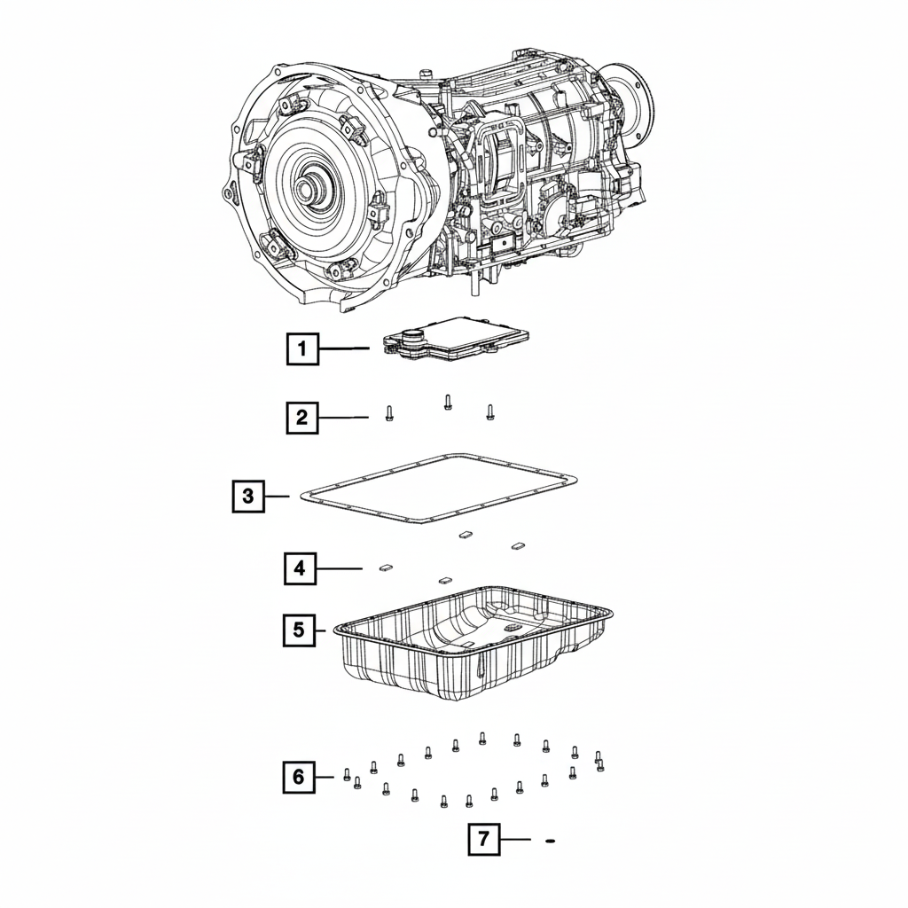Mopar Transmission Pan Gasket