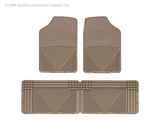 WT Rubber Mats - Rear - Tan