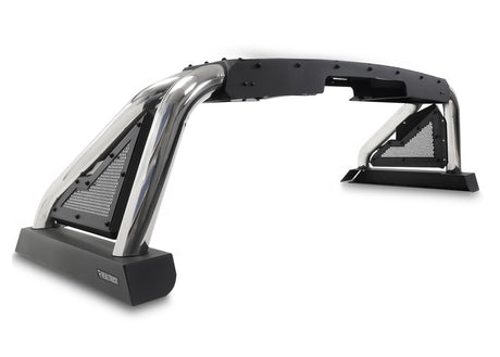 Go Rhino Sport Bar 2.0 polished stainless with power-actuated light mount