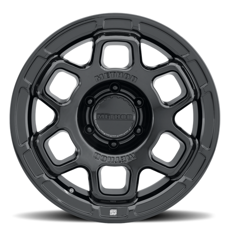 Method MR710-HD Bead Grip 17x8.5 / 6x5.5 / 0mm Offset / Gloss Black Wheel