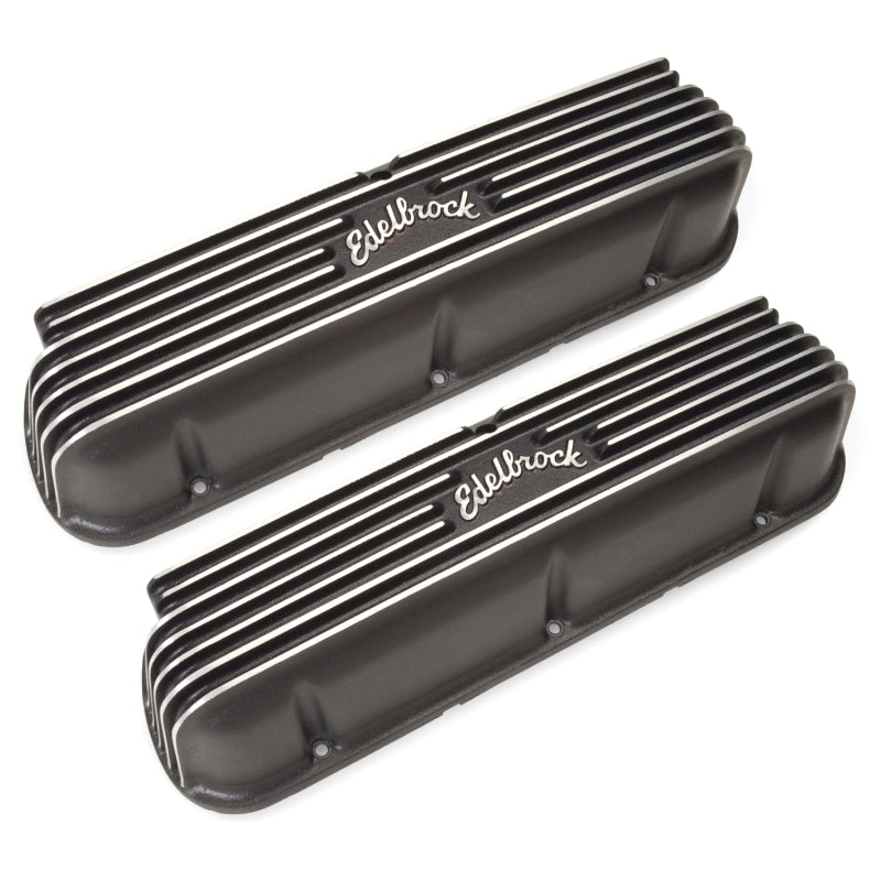 Edelbrock Valve Cover Classic Series Ford 1962-95 221 351W V8 Black