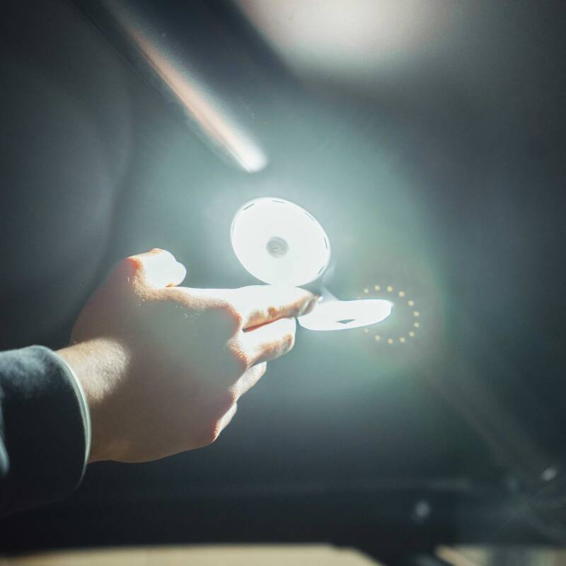 KC HiLiTES Dual Cyclone Dome Light Mount for Roll Cages