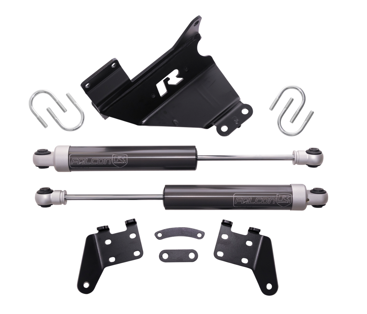 ReadyLIFT 77-13220 - 2013-2026 Dodge/Ram 2500/3500  Dual Steering Stabilizer with Falcon