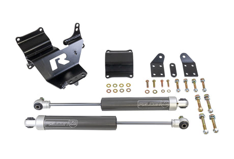 ReadyLIFT 77-23200 - 2005-2026 Ford F250/ F350 8-Lug Dual Steering Stabilizer with Falcons