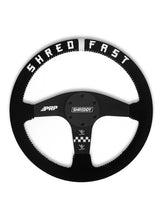 PRP X Shreddy Shred Fast Steering Wheel, Flat Black/White