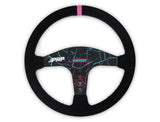 PRP X Shreddy Cracked Steering Wheel, Flat Cracked/Pink