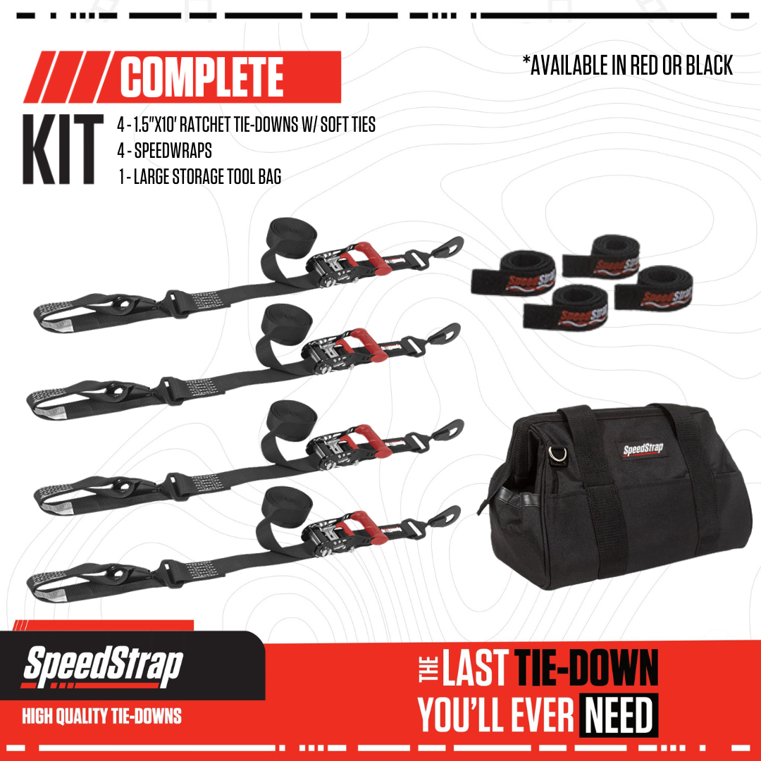 Garage Sale PRP Essential UTV Kit (2" Tie-Down Kit) Black