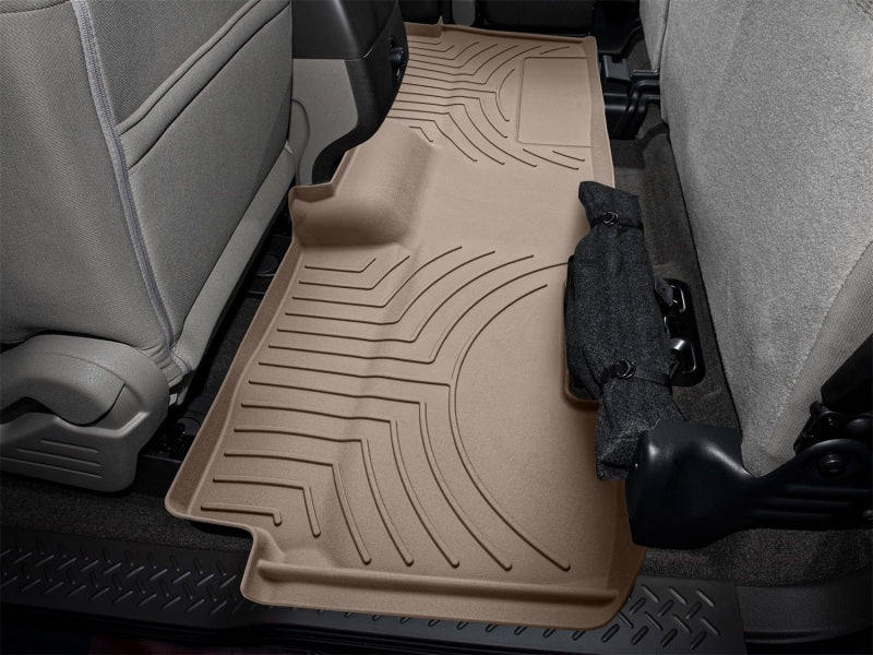 WeatherTech 10-14 Ford F-150/SVT Raptor Rear Floorliner HP - Tan