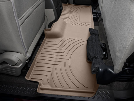 WeatherTech 10-14 Ford F-150/SVT Raptor Rear Floorliner HP - Tan