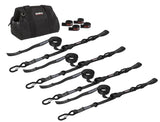 PRP Ultimate ATV/Motorcycle Kit (1" Tie Down Kit) Black