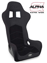 PRP Alpha Extra Wide Composite Seat, Black