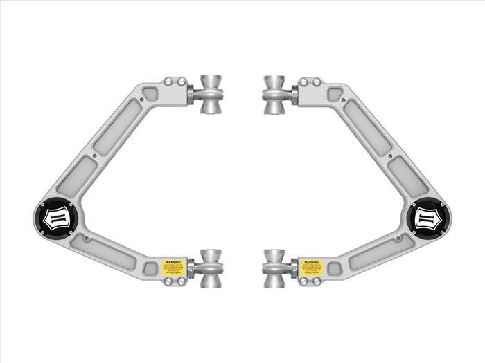 ICON 2023-2024 GMC Canyon/Chevrolet Colorado Trail Boss & ZR2, Billet Upper Control Arms, w/ Delta Joint PRO