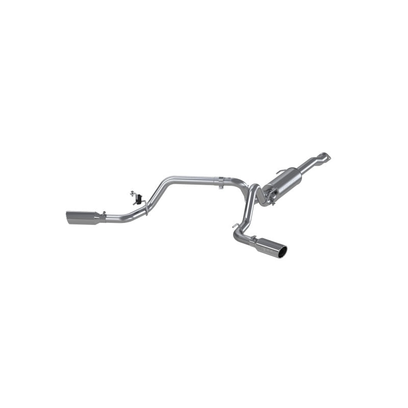 MBRP 2016 Toyota Tacoma 3.5L Cat Back Turn Down Style Aluminized Exhaust System