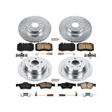 Power Stop 2006 Mercedes-Benz E350 Front and Rear Z23 Evolution Brake Kit