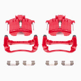 Power Stop 04-05 Chevrolet Classic Front Red Calipers w/Brackets - Pair