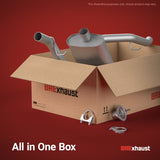 BRE Exhaust 01-05 Civic 1.7L Muffler Kit