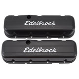 Edelbrock Valve Cover Signature Series Chevrolet 1965 and Later 396-502 V8 Tall Black