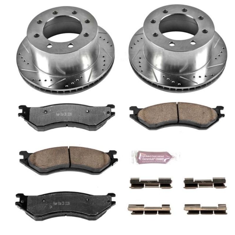 Power Stop 01-02 Dodge Ram 2500 Rear Z36 Truck & Tow Brake Kit