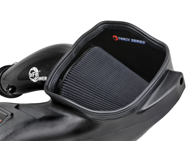 aFe 23-24 Ford F150 Raptor R V8 5.2L Supercharged Track Series Air Intake w/ Black PDS Filter