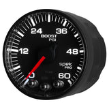 Autometer Spek-Pro 52.4mm 0-60 PSI Digital Stepper Motor Boost Gauge