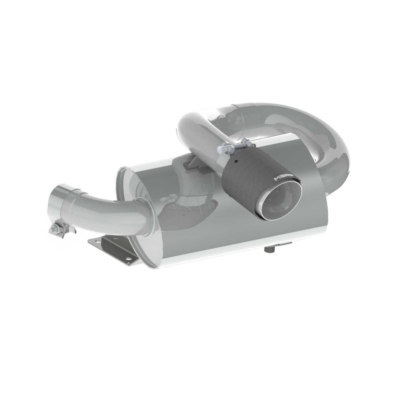 MBRP 18-19 Can-Am Maverick Sport 1000R Slip On Exhaust Center Exit - Performance Series