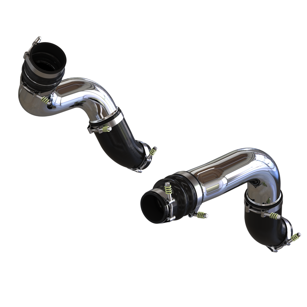 Cold and Hot Side Intercooler Pipe for 2019-2024 Dodge Ram Cummins 6.7L