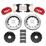 Wilwood kit front XRS6R C7 vette 2014-UP 14.00 rotor GT red