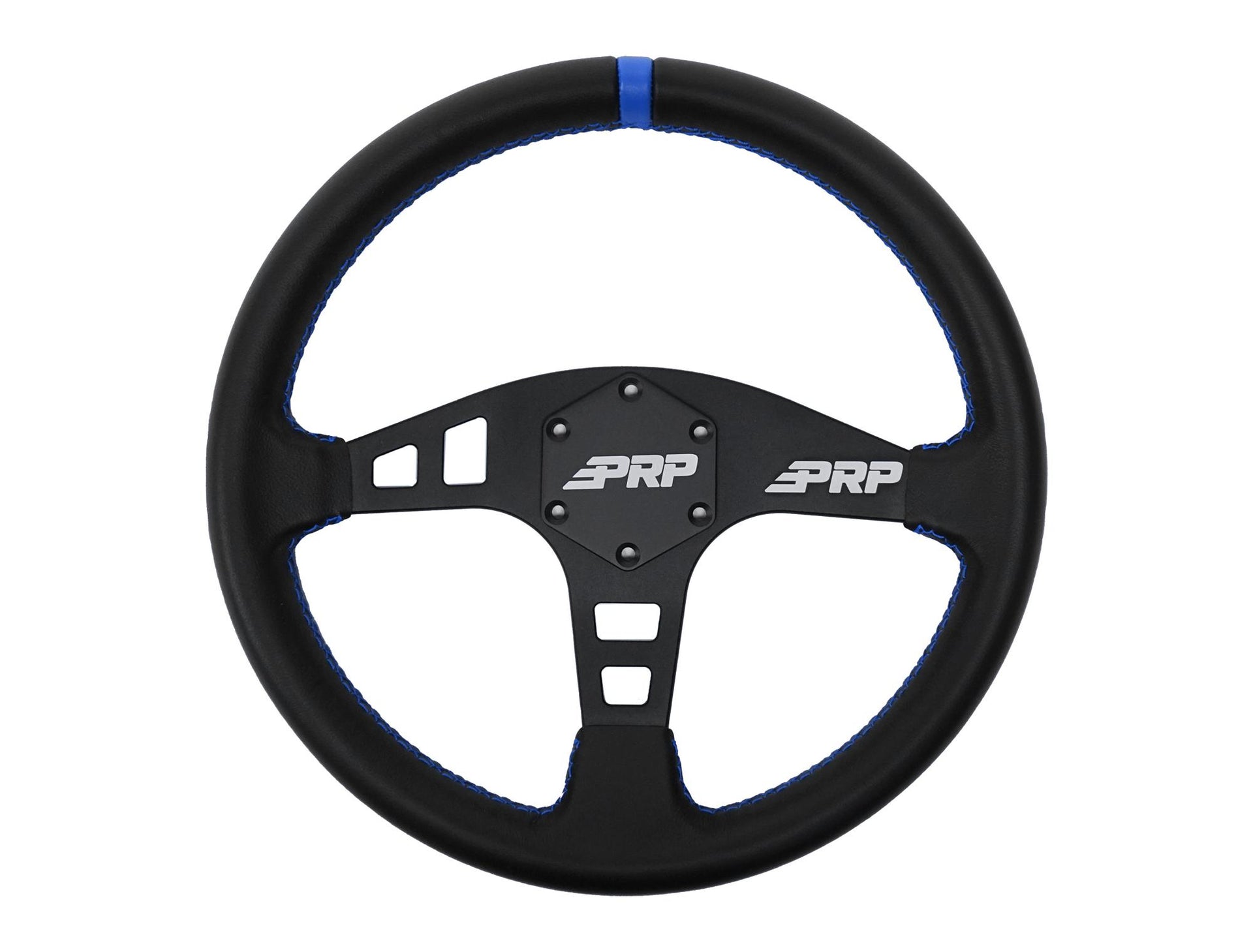 PRP Flat Leather Steering Wheel