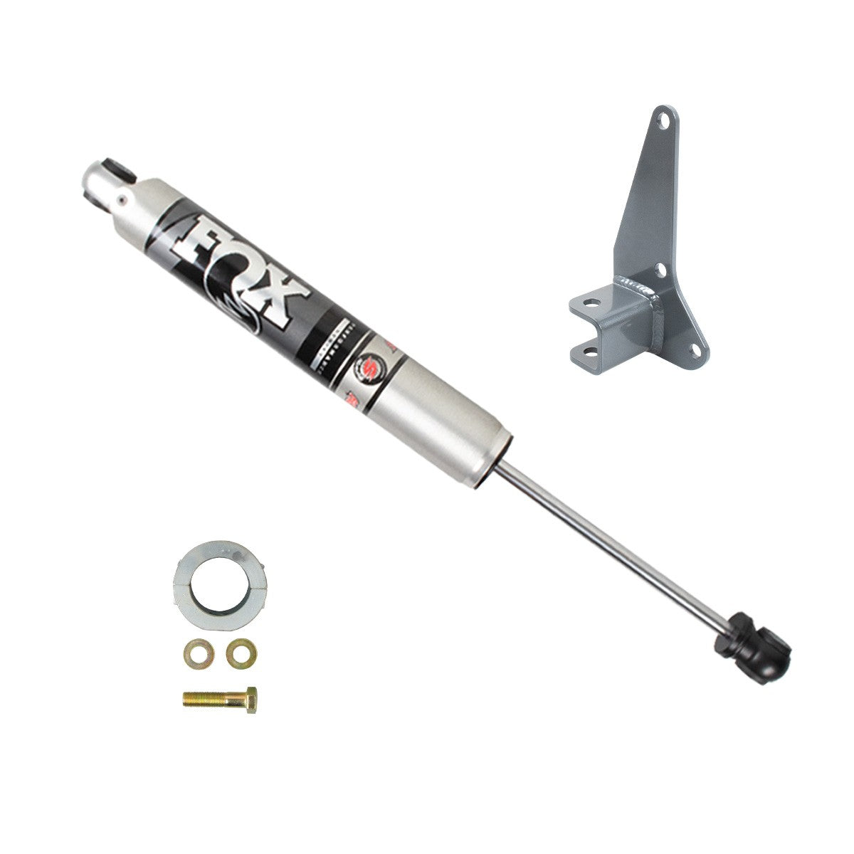 Synergy 2023+ Ford Super Duty F-250/F-350 Stabilizer Tie Rod Mount Kit w/ Clamp and FOX Stabilizer