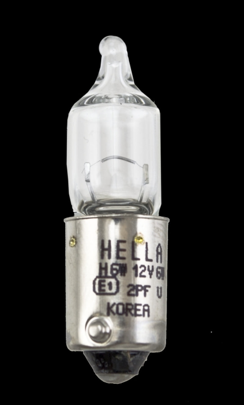 Hella Bulb H6W 12V 6W BAX9s T2.75