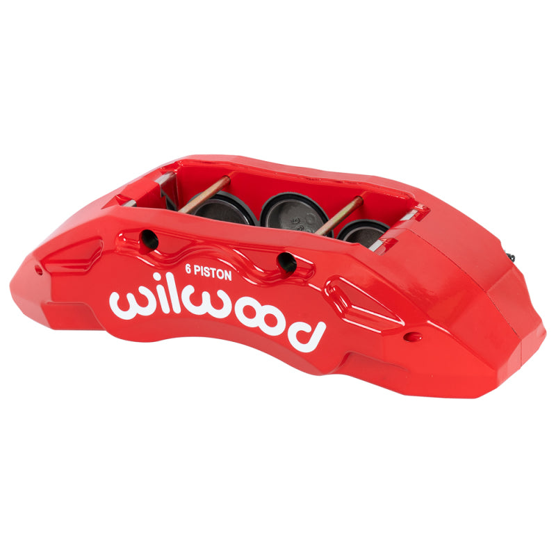 Wilwood caliper TX6-DM ford F250/F350 23-UP 1.62 1.38/1.38 1.38 rotor L/H red