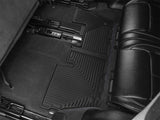 WeatherTech 21-23 Jeep Grand Cherokee L Rear Rubber Mats - Black