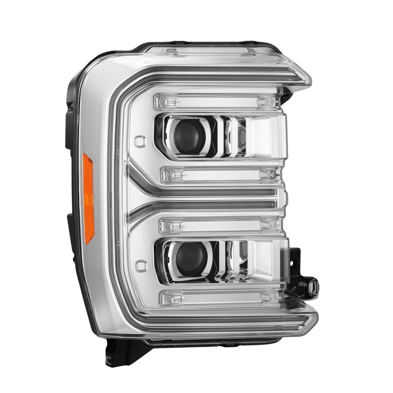 AlphaRex 2023 Ford F250-F450SD  Luxx Series LED Proj Hdlights/ Chrome Activation Lt/ Seq Signal/DRL