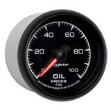 Autometer ES 52.4mm 0-100 PSI Oil Pressure Gauge