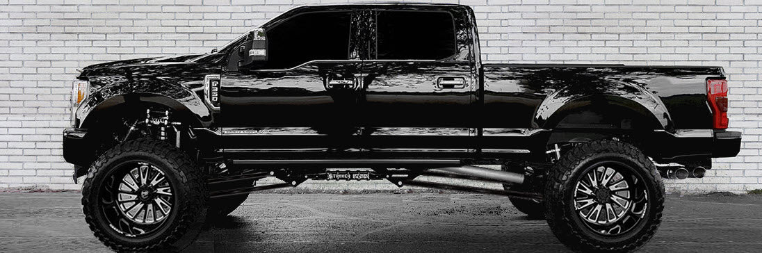 10" to 14" F250 F350 TUBE LONG ARM 4-Link Lift Upgrade for 2017-2022 Super Duty