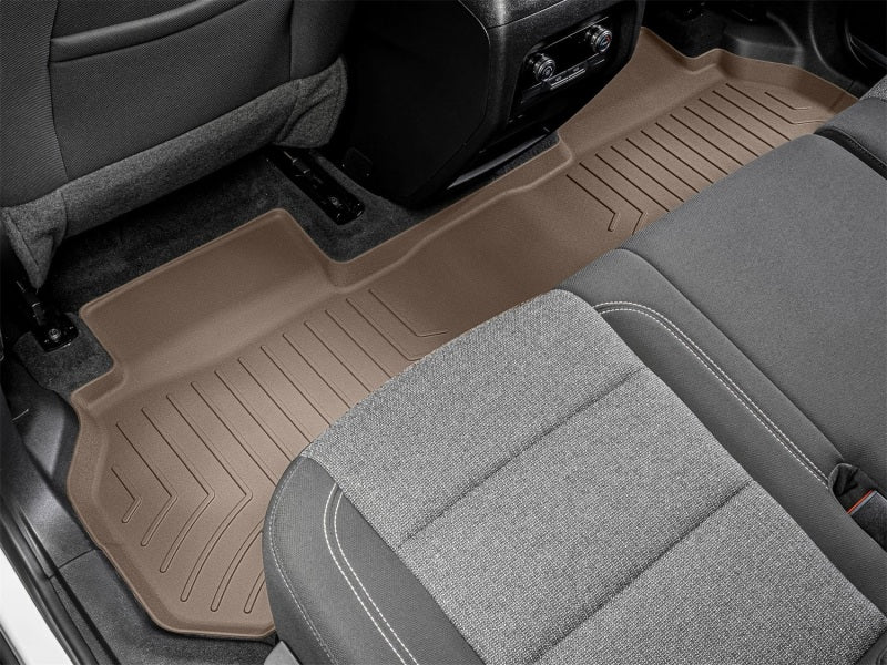 WeatherTech 24-25 GMC Acadia (Incl. Denali) w/Bench Seating Rear FloorLiner HP - Tan