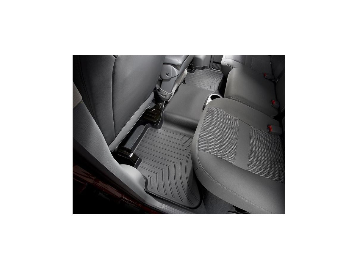 WeatherTech 19-23 Chevrolet Silverado 1500 / GMC Sierra/Sierra Denali 1500 Rear FloorLiner - Black