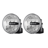 KC HiLiTES 4in. Gravity G4 LED Light 10w SAE/ECE Clear Fog Beam (Pair Pack System)