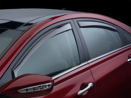 WeatherTech 2015+ Chevy Colorado/GMC Canyon Front Side Window Deflectors - Dark Smoke