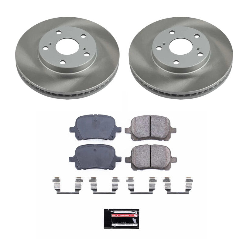 Power Stop 99-03 Toyota Solara Front Semi-Coated Rotor Kit