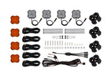 Diode Dyamics Roof Rack Scene Light Dual Color - Red/White - Kit
