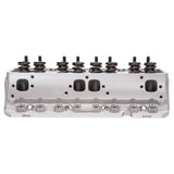 Edelbrock Cylinder Head Victor Jr SBC 23 Deg 220cc Complete for Solid Roller Cam