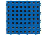 WeatherTech TechFloor - 3in x 12in Tiles(Left Loop) Blue/Black - Blue/Black
