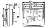 Hella Headlamp ES FAPO 1AA