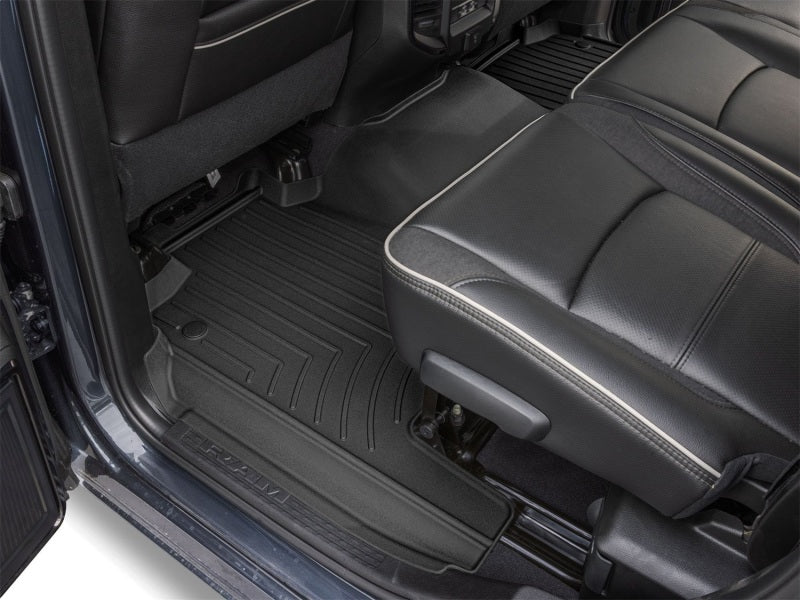 WeatherTech 19-23 RAM 2500/3500 (Mega Cab) Rear Floorliner HP - Black
