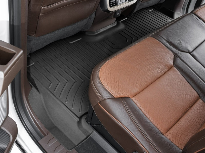 WeatherTech 23-24 Ford F-250/F-350/F-450/F-550 Rear FloorLiner HP - Black