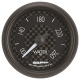 Autometer GT Series 52mm Full Sweep Electronic 100-260 Deg F Water Temperature Gauge