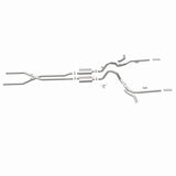 MagnaFlow 65-68 Chevy Impala All V8 Multiple Exit Options Crossmember-Back Perf Exhaust