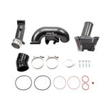 Wehrli 2006-2007 LBZ Duramax High Flow 3in Y-Bridge Kit - Gun Metal